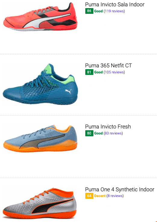 Save 35% on Puma Indoor Soccer Cleats 