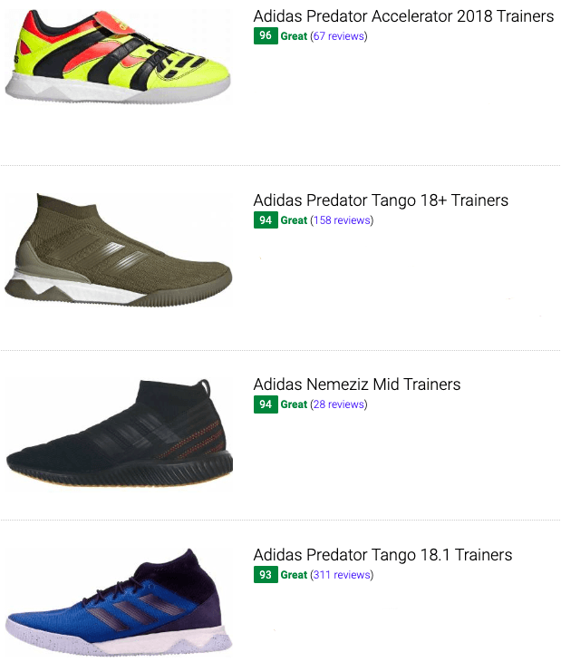 adidas soccer trainers