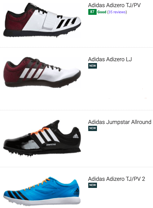 Adidas Long Jump Track \u0026 Field Shoes 