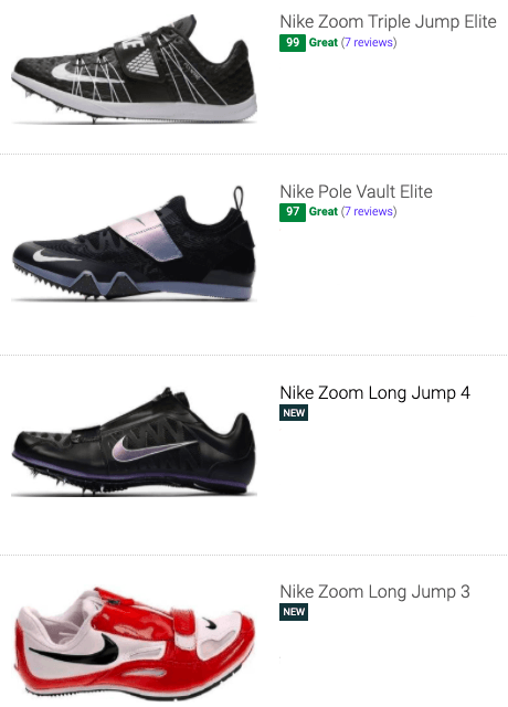 best shoes for pole vaulting