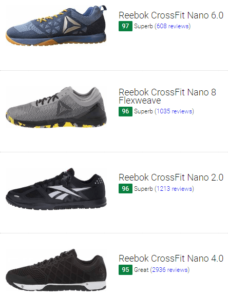 reebok discontinued shoes