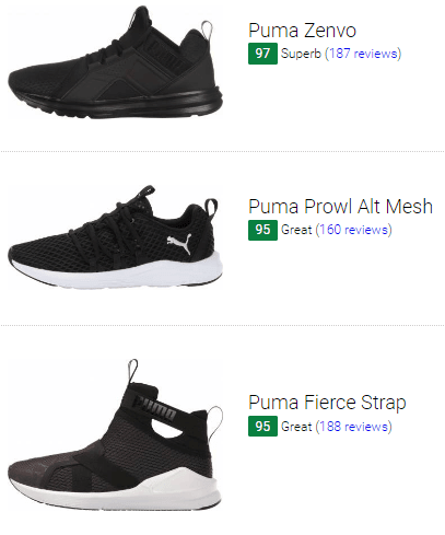 best puma casual shoes
