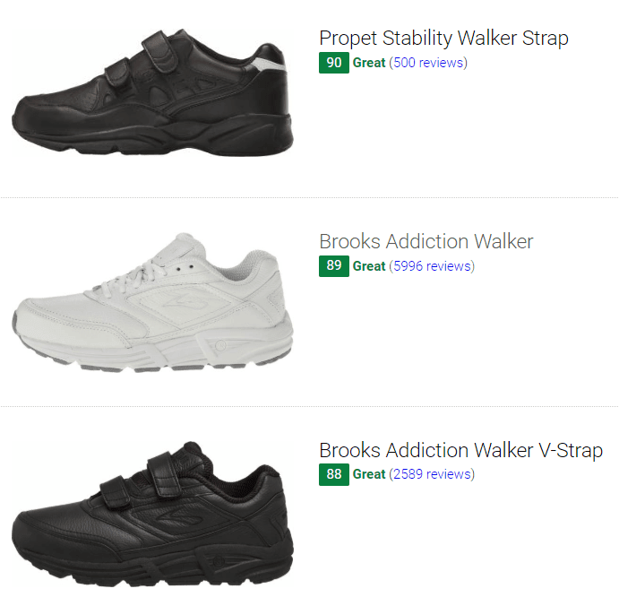 walking shoes for people with flat feet
