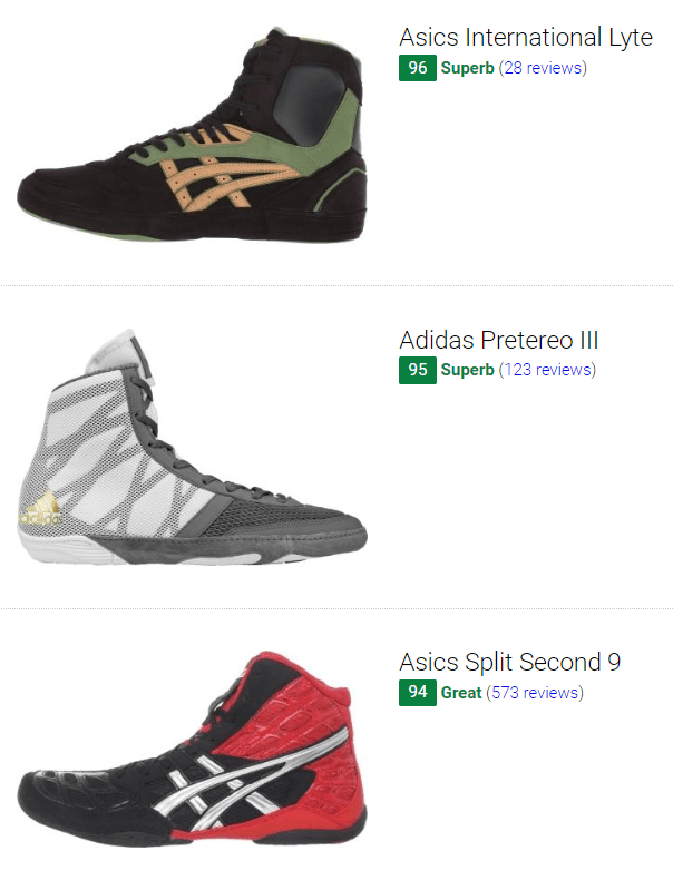 expensive wrestling shoes