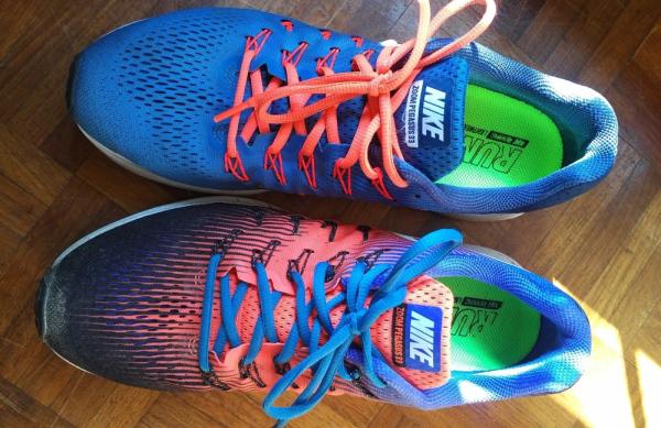 nike 1 pegasus 33 grey blue running shoes